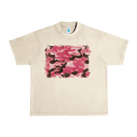 Sandshell pink camouflage background Urban Heavy Tee - BarkalooDesign