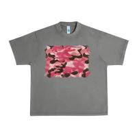 Tornado pink camouflage background Urban Heavy Tee - BarkalooDesign