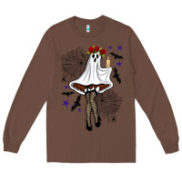 Chestnut freak ghost halloween Long Sleeve Tee - BundleAndBundleShop