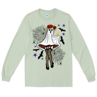 Matcha freak ghost halloween Long Sleeve Tee - BundleAndBundleShop