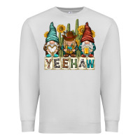 Dove Grey yeehaw with gnomies Premium Sweatshirt - NancyCooperArtShop