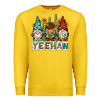 Lemon yeehaw with gnomies Premium Sweatshirt - NancyCooperArtShop