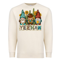 Sandshell yeehaw with gnomies Premium Sweatshirt - NancyCooperArtShop