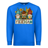 True Royal yeehaw with gnomies Premium Sweatshirt - NancyCooperArtShop