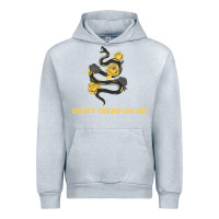 Heather Grey Don't Tread On Me Urban Hoodie - Bettercallsaul