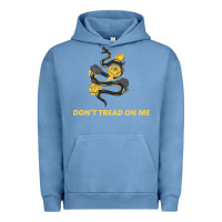 Pigment Pebble Blue Don't Tread On Me Urban Hoodie - Bettercallsaul