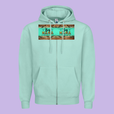 Boy Mama Mother's Day 11oz Mug Zipper Hoodie Designed By Artiststas