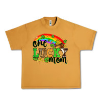Peanut Butter One lucky mom St. Patricks Day Urban Heavy Tee - Neo Western