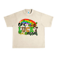 Sandshell One lucky mom St. Patricks Day Urban Heavy Tee - Neo Western