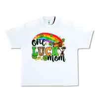 White One lucky mom St. Patricks Day Urban Heavy Tee - Neo Western