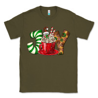 Army Green Joy Classic Tee - BundleAndBundleShop
