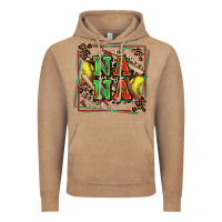 Vintage Coffee softball nana with leopard Vintage Hoodie - Zillion Design Studio