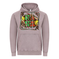 Vintage Zinc softball nana with leopard Vintage Hoodie - Zillion Design Studio