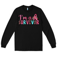 Black i'm a survivor Long Sleeve Tee - JahusDesignShop