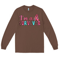 Chestnut i'm a survivor Long Sleeve Tee - JahusDesignShop