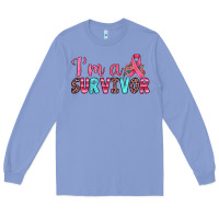 Colony Blue i'm a survivor Long Sleeve Tee - JahusDesignShop