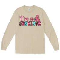 Mushroom i'm a survivor Long Sleeve Tee - JahusDesignShop