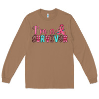 Toasted Coconut i'm a survivor Long Sleeve Tee - JahusDesignShop