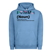Pigment Pebble Blue Dog Love: Grandma aka Pawma Urban Hoodie - Bettercallsaul