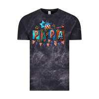 Cloud Black American Papa 4th of july Vintage Tee - CowGirlArtShop