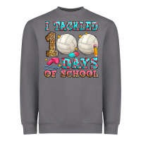 Storm i tackled 100 days of school volleyball Heavyweight Sweatshirt - Zillion Design Studio