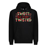 Black sweet but a little twisted Premium Hoodie - LillyAllenDesigns