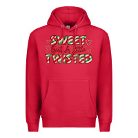 Cardinal sweet but a little twisted Premium Hoodie - LillyAllenDesigns
