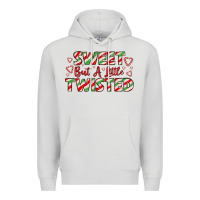 Dove Grey sweet but a little twisted Premium Hoodie - LillyAllenDesigns