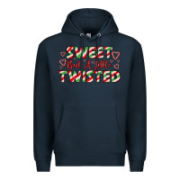 Navy sweet but a little twisted Premium Hoodie - LillyAllenDesigns