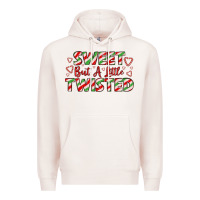 Pale Pink sweet but a little twisted Premium Hoodie - LillyAllenDesigns