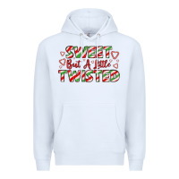 White sweet but a little twisted Premium Hoodie - LillyAllenDesigns