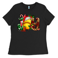 Black joy with softball Ladies Tee - AdoDesignShop