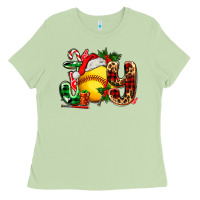 Matcha joy with softball Ladies Tee - AdoDesignShop