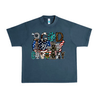 Midnight Navy god bless the country Urban Heavy Tee - SublimationCraftShop