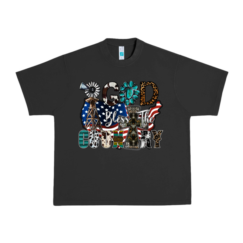 God Bless The Country Urban Heavy Tee by SublimationCraftShop | Teevron