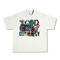 Pistachio god bless the country Urban Heavy Tee - SublimationCraftShop