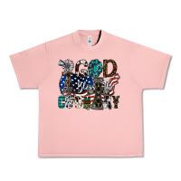 Salmon god bless the country Urban Heavy Tee - SublimationCraftShop