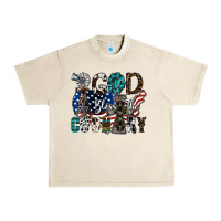 Sandshell god bless the country Urban Heavy Tee - SublimationCraftShop