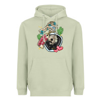 Matcha cowboy tears Heavyweight Hoodie - MaliasSmallBusiness