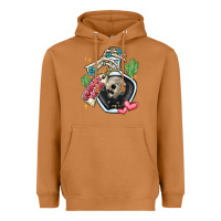 Meerkat cowboy tears Heavyweight Hoodie - MaliasSmallBusiness