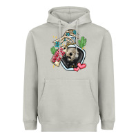 Moon Dust cowboy tears Heavyweight Hoodie - MaliasSmallBusiness