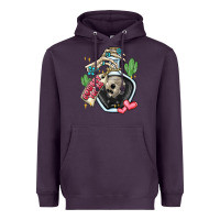 Plum cowboy tears Heavyweight Hoodie - MaliasSmallBusiness