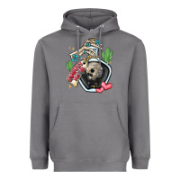Storm cowboy tears Heavyweight Hoodie - MaliasSmallBusiness
