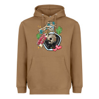 Toasted Coconut cowboy tears Heavyweight Hoodie - MaliasSmallBusiness