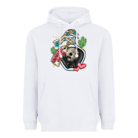 White cowboy tears Heavyweight Hoodie - MaliasSmallBusiness