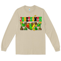 Mushroom juneteenth mom Long Sleeve Tee - AdoDesignShop