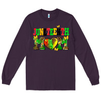 Plum juneteenth mom Long Sleeve Tee - AdoDesignShop