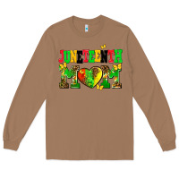 Toasted Coconut juneteenth mom Long Sleeve Tee - AdoDesignShop