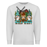 Dove Grey wild west gnomies Premium Sweatshirt - NancyCooperArtShop