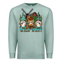 Seafoam wild west gnomies Premium Sweatshirt - NancyCooperArtShop